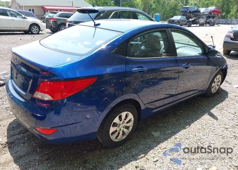 2017 Hyundai Accent Se/Value Edition z USA, uszkodzony, nr VIN KMHCT4AEXH4309593